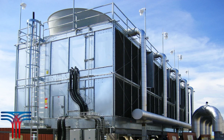 شمارش تعداد مصرف آب برج سرد کننده