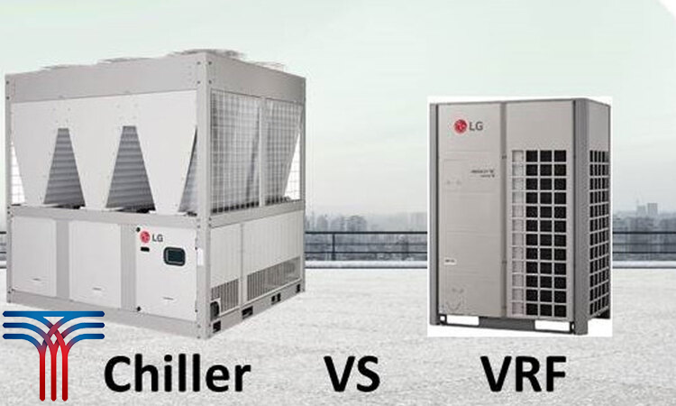 سنجش مغایرت ویژگی‌ های بین ابزار هایVRF و چیلر