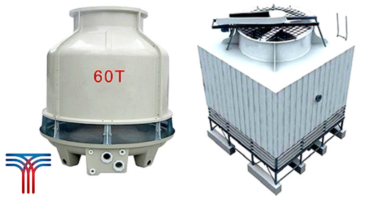 برپایی برج‌ سرد کننده فایبرگلاس یا [FRP]