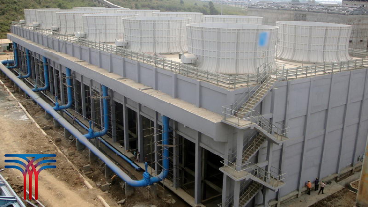 اندازه مصرف‌ آب در برج‌ مطبوع کننده