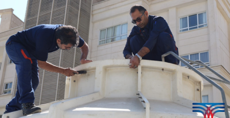 خدمات و حفاظت برج‌ خنک‌ کننده