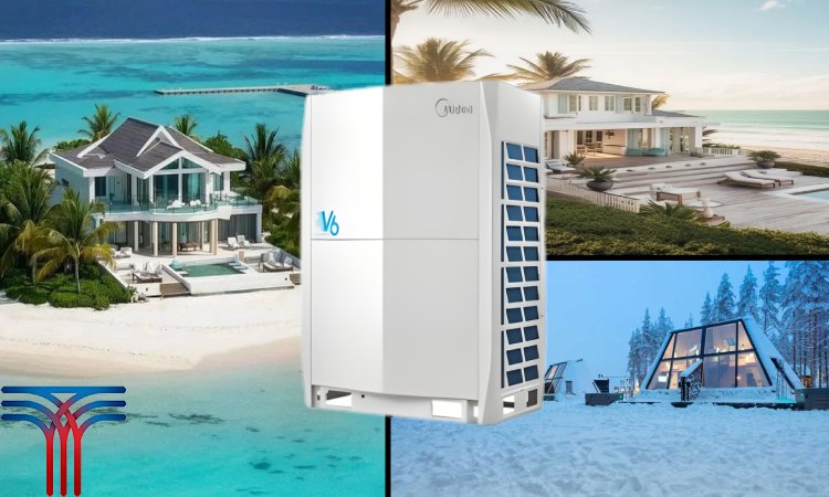 سیستم‌های VRF در شرایط آب و هوایی مختلف