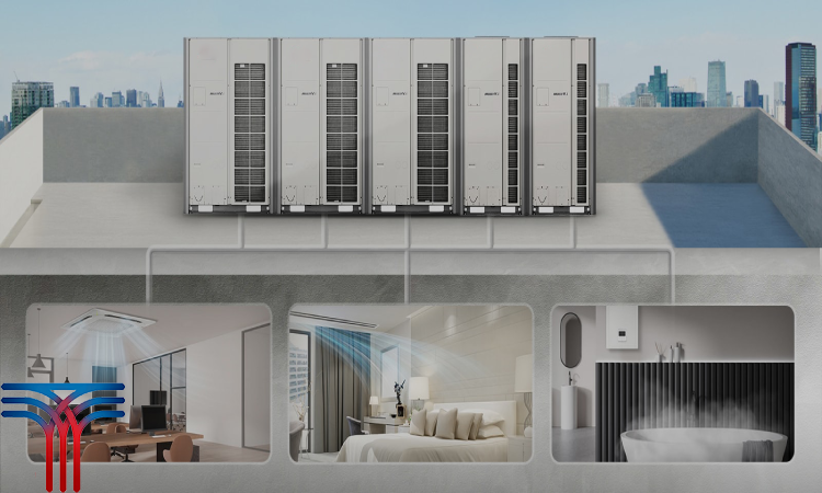 سیستم وی آر اف هتل‌ها و مراکز تجاری 