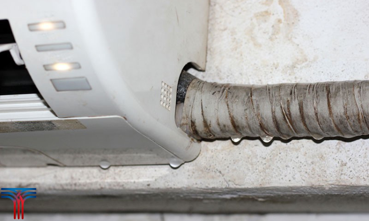 علت نشتی آب داکت اسپلیت