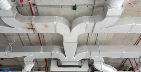 اجزا و قطعات داخلی داکت اسپلیت