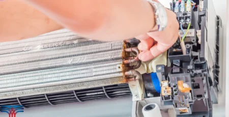 عیب یابی کولر گازی