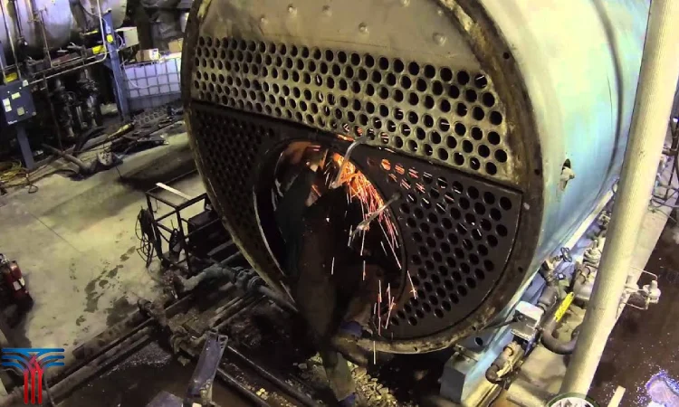 تعویض پره دیگ موتورخانه