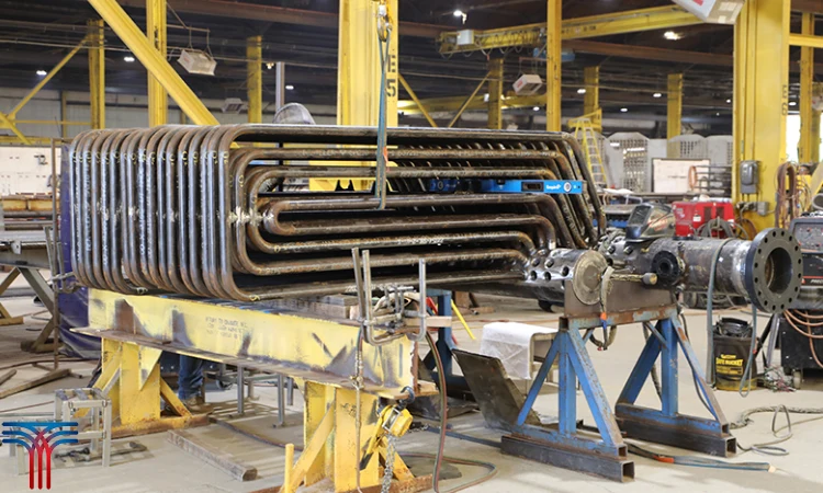 تعویض پره دیگ موتورخانه