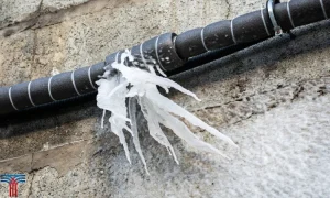 یخ زدن لوله برگشت داکت اسپلیت