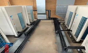 حداکثر طول لوله کشی VRF چقدر است؟