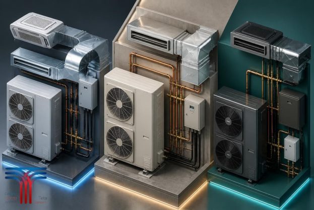 مقایسه سیستم VRF میدیا TICA و TCL برای پروژههای تجاری